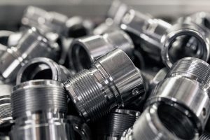 Peças usinadas em aço inox